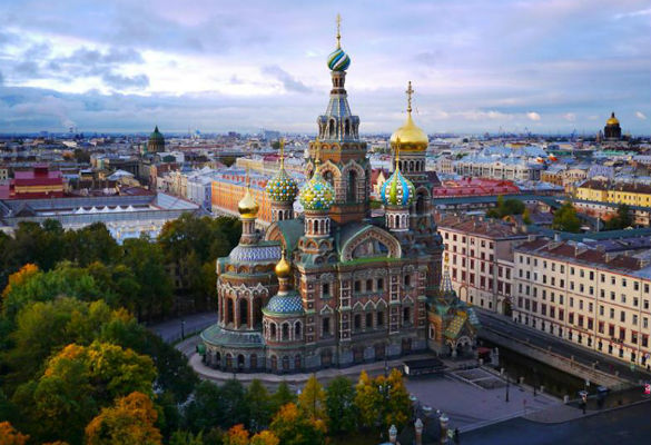 HÀ NỘI – MATXCOVA – ST. PETERSBURG  – HÀ NỘI bay Aeroflot 